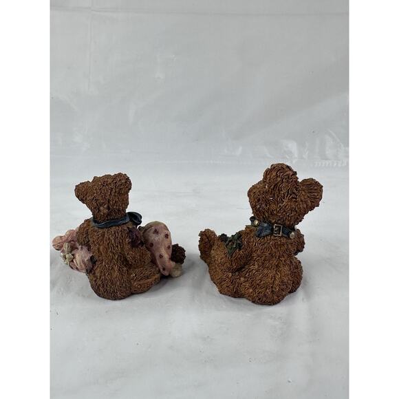 BOYDS Bears & Friends The Simple Bear Dollstone Asleep In Teddys Arms 1997-1998 - Picture 5 of 8